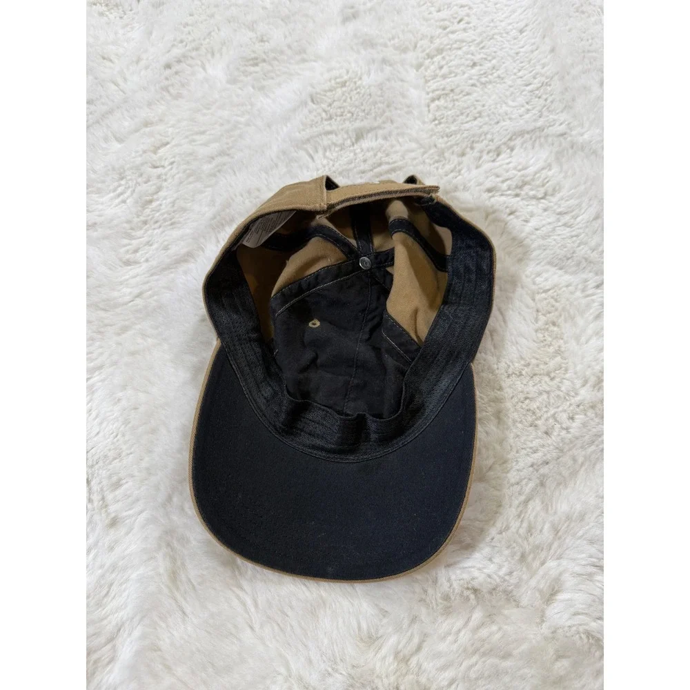 Carhartt Baseball Cap Brown Canvas Embroidered Dad Hat Workwear Utility Gorpcore